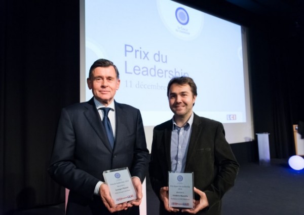 Georges Plassat et Frédéric Mazzella, lauréats du Prix du Leadership 2014
